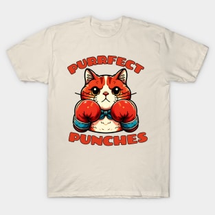 Kickboxing cat T-Shirt